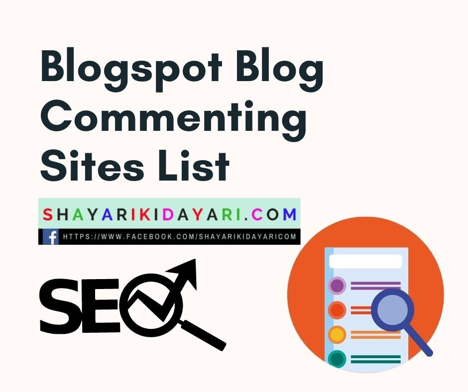 Blogspot Blog Commenting Sites List