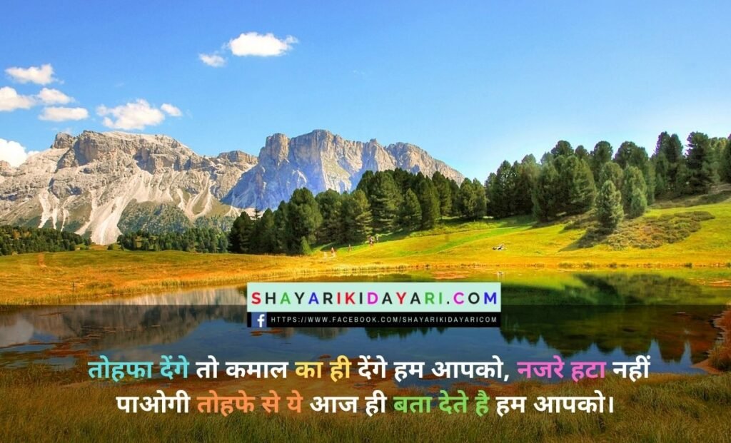 Birthday gift shayari