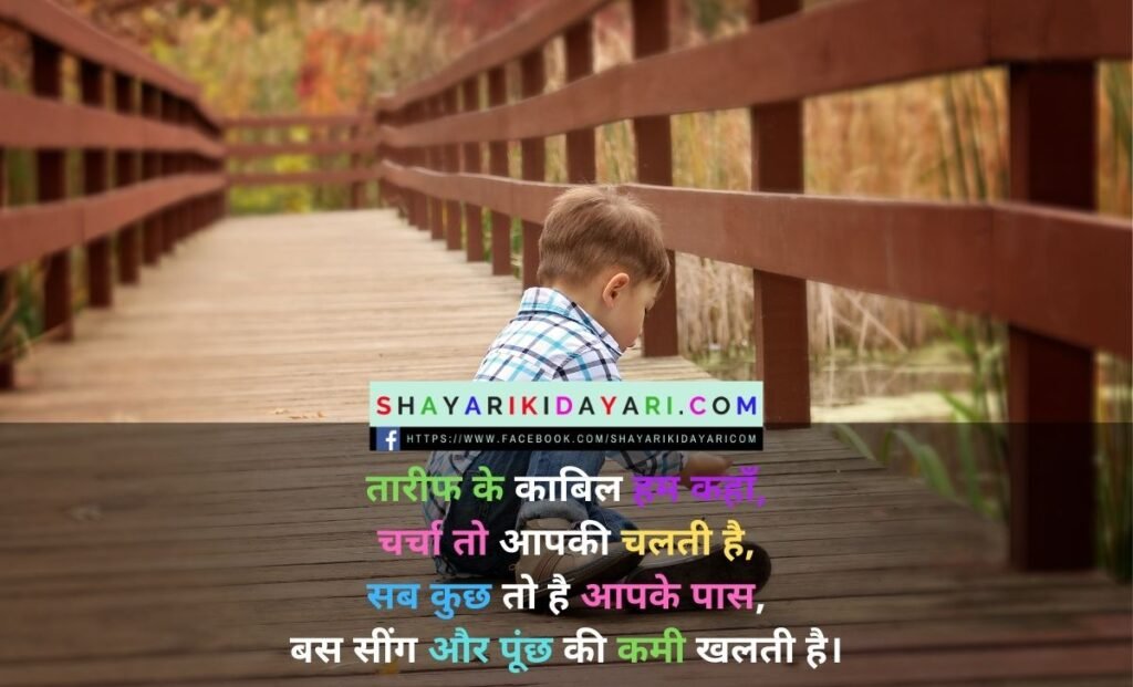 Funny insult shayari in hindi