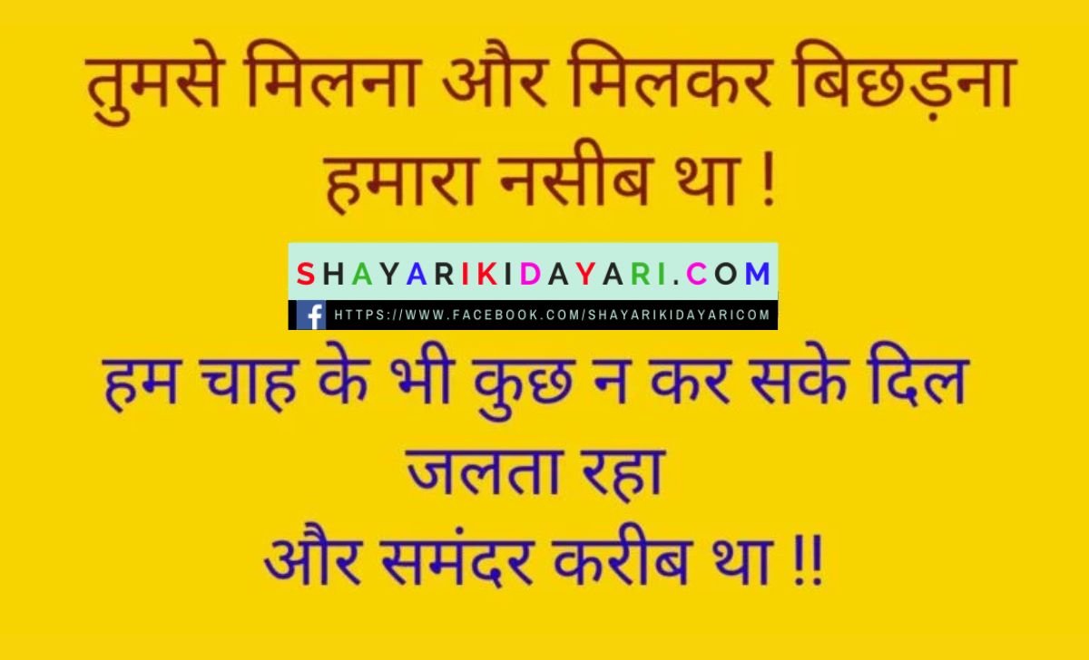 तुमसे मिलना सनम शायरी